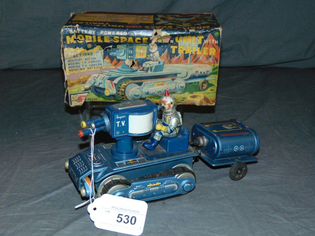 Boxed Rosko Mobile Space TV Unit with Trailer (1 of 8)