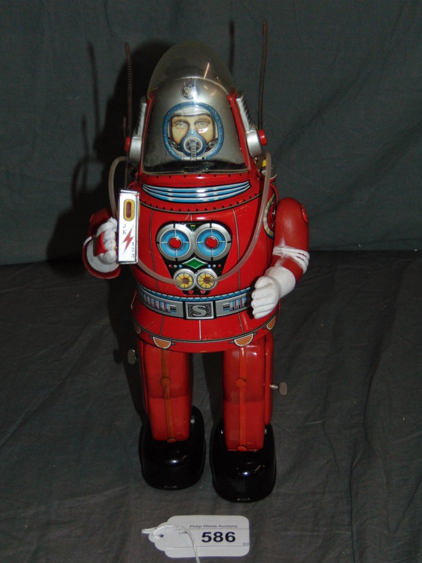 Tin Litho Rosko Space Astronaut Robot Japan (1 of 6)