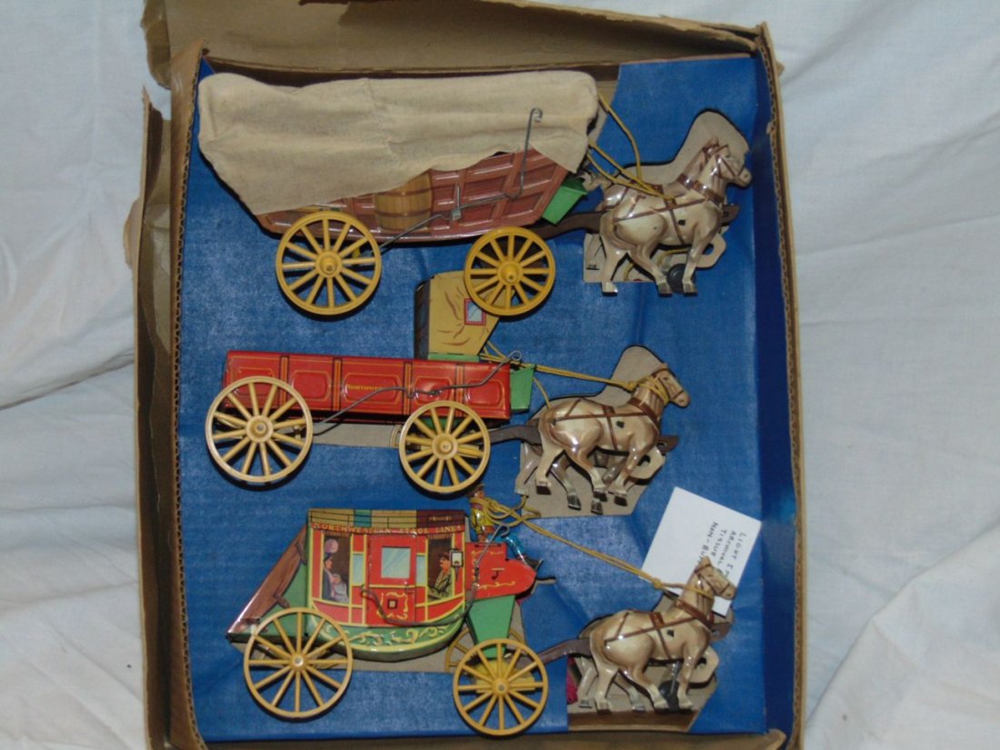 Old West Vehicle Toy Set. (1 of 4)