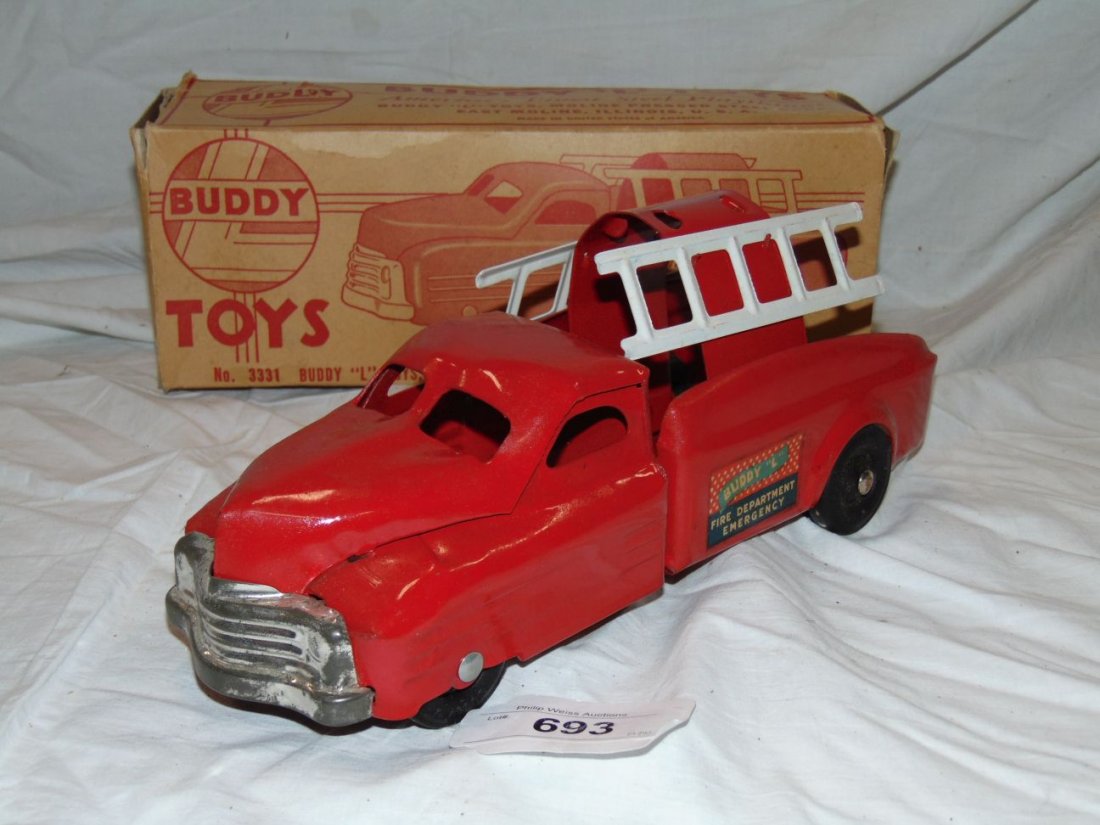 Buddy L Fire Emergency Vehicle.: 3331 in original box