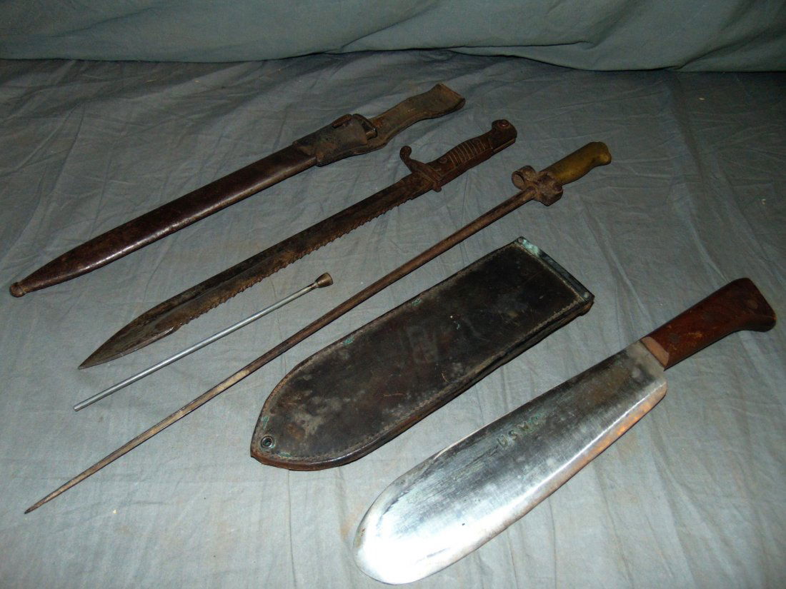 Lot of Three Military Blades. (1 of 8)