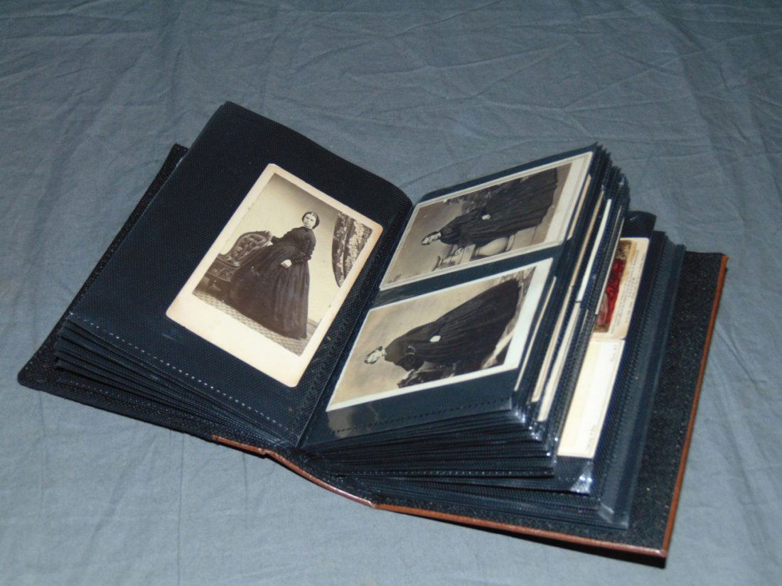 Civil War Era CDV Album. Mourning Album. (1 of 10)
