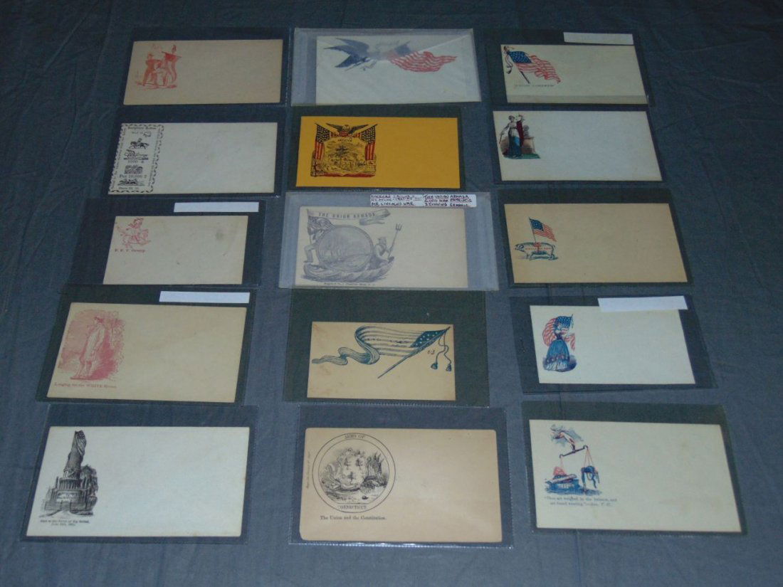Civil War Patriotic Cover Lot. (1 of 5)