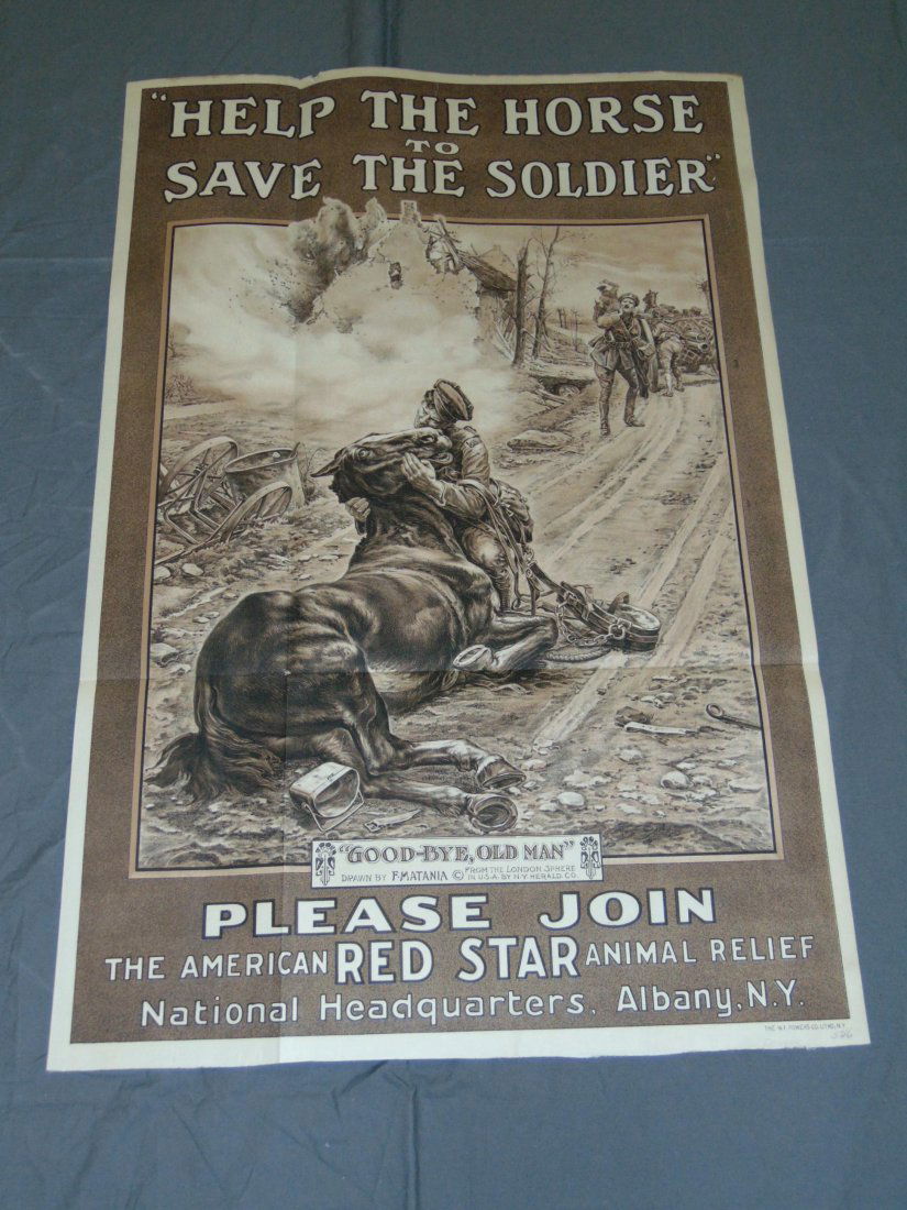 World War 1 "Help the Horse Save the Soldier" (1 of 4)