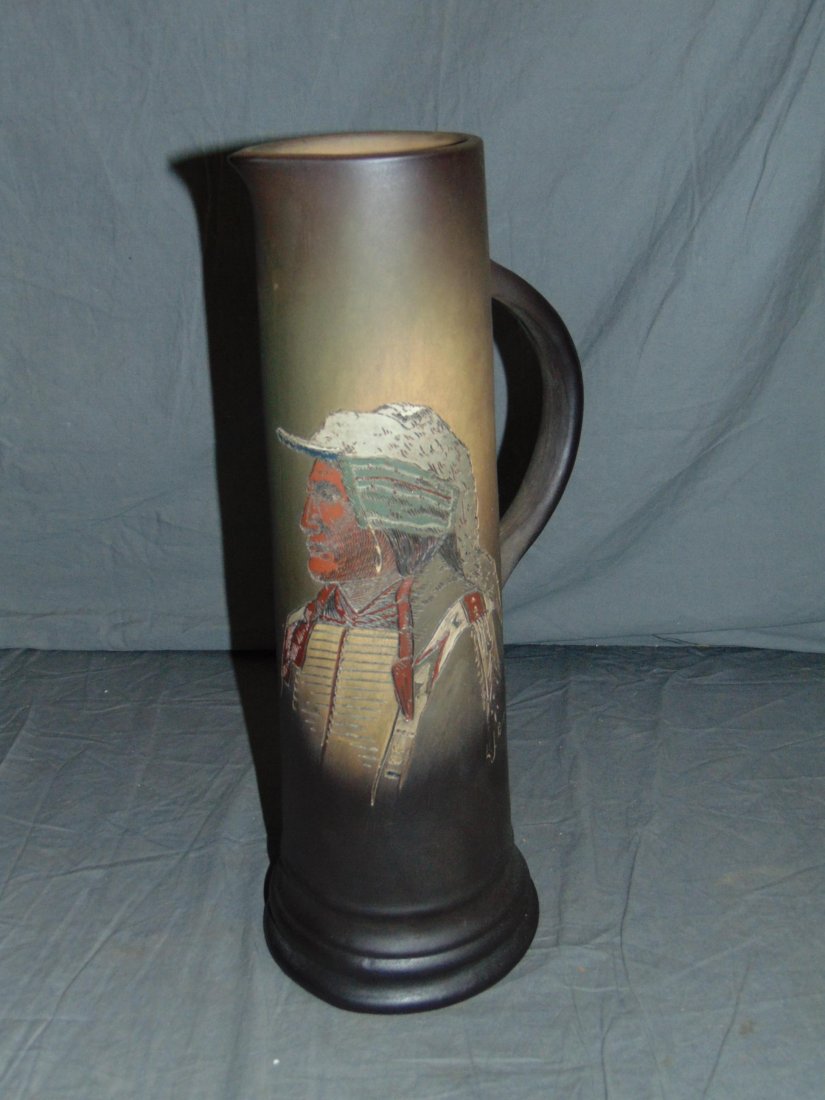 Weller Dickensware Indian Tankard. (1 of 6)