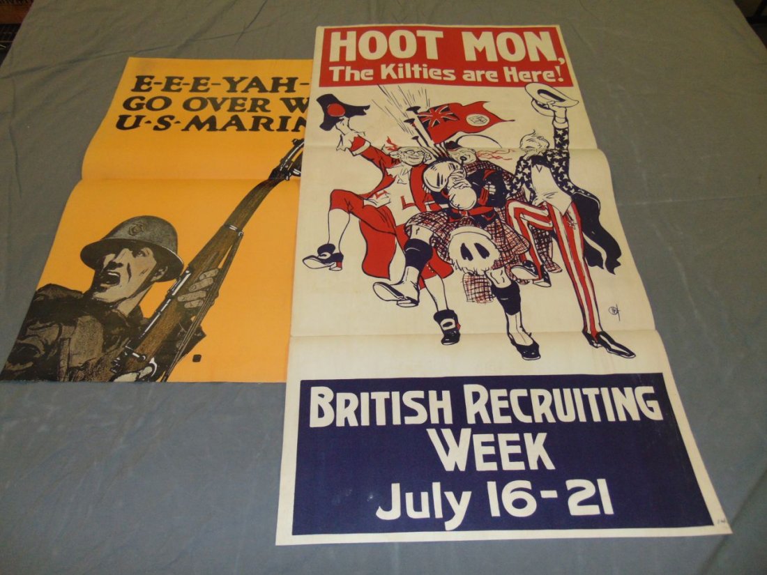 Lot of Two World War One Posters. (1 of 4)