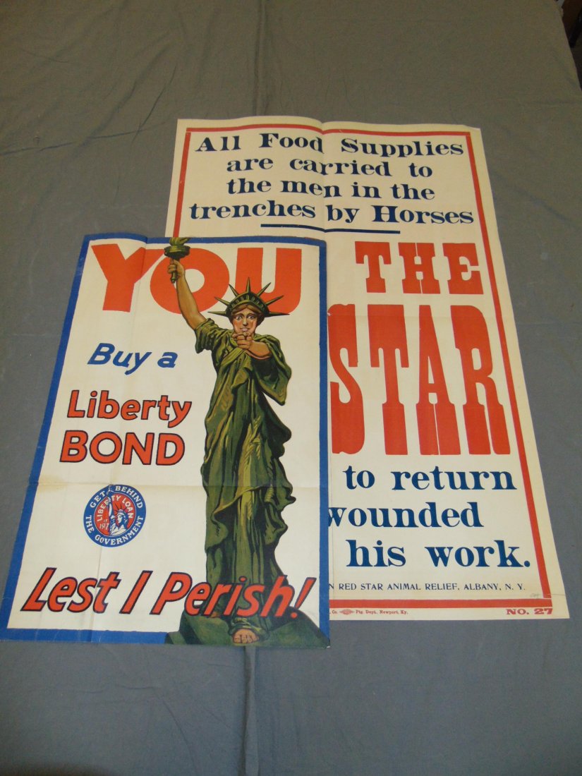 Lot of Two World War One Posters. (1 of 5)