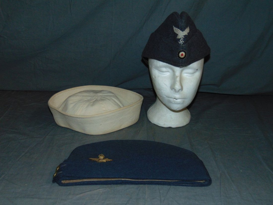 World War Two Military Caps. (1 of 6)