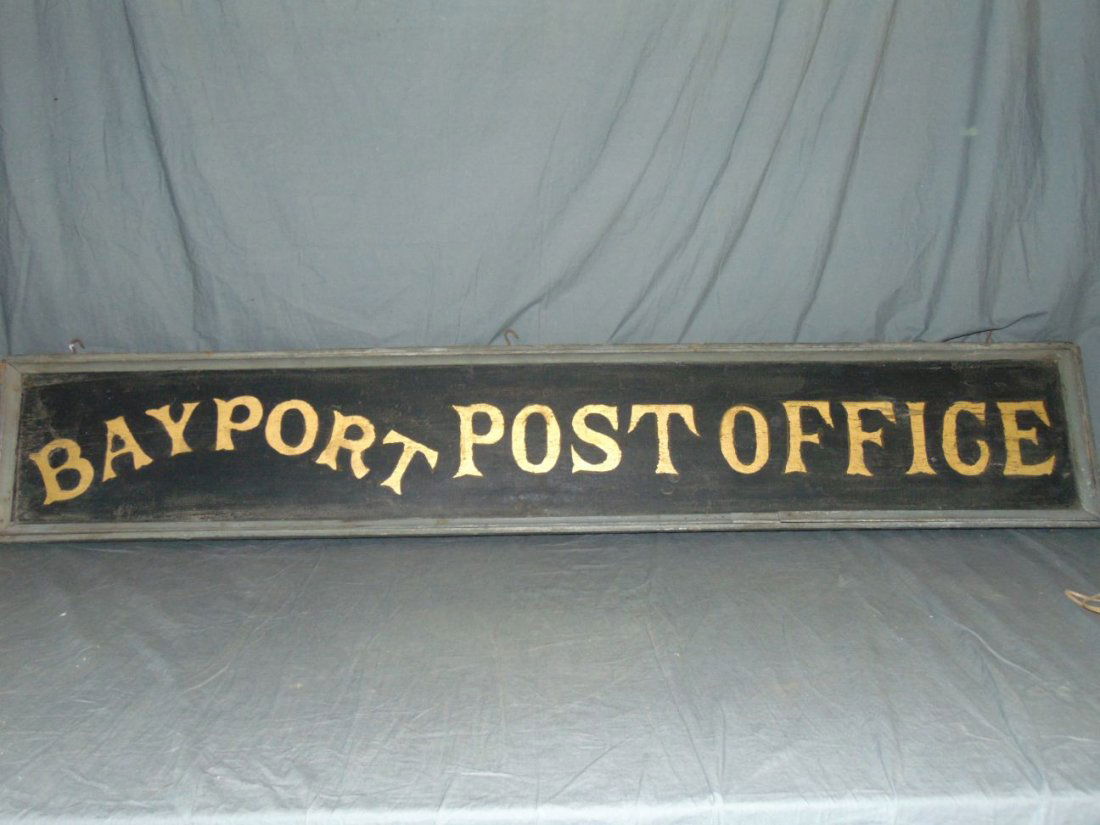 Bayport Post Office Wooden Sign (1 of 4)