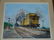 Ted Xaras Oil on Canvas Railroad Painting