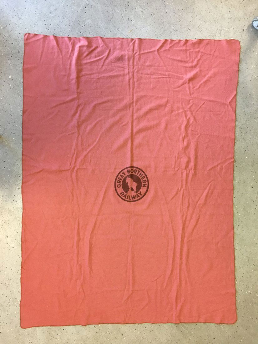 Great Northern Railway Blanket with Goat Logo (1 of 3)