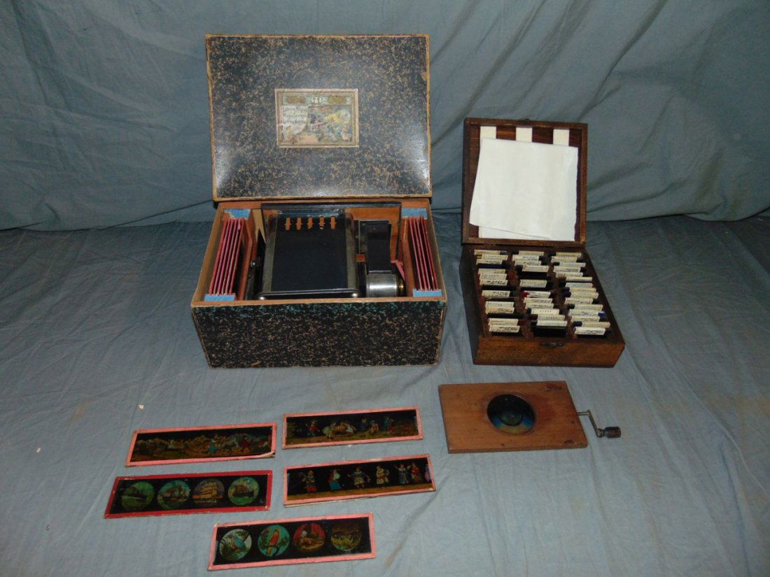 Magic Lantern and Slide Lot. (1 of 5)