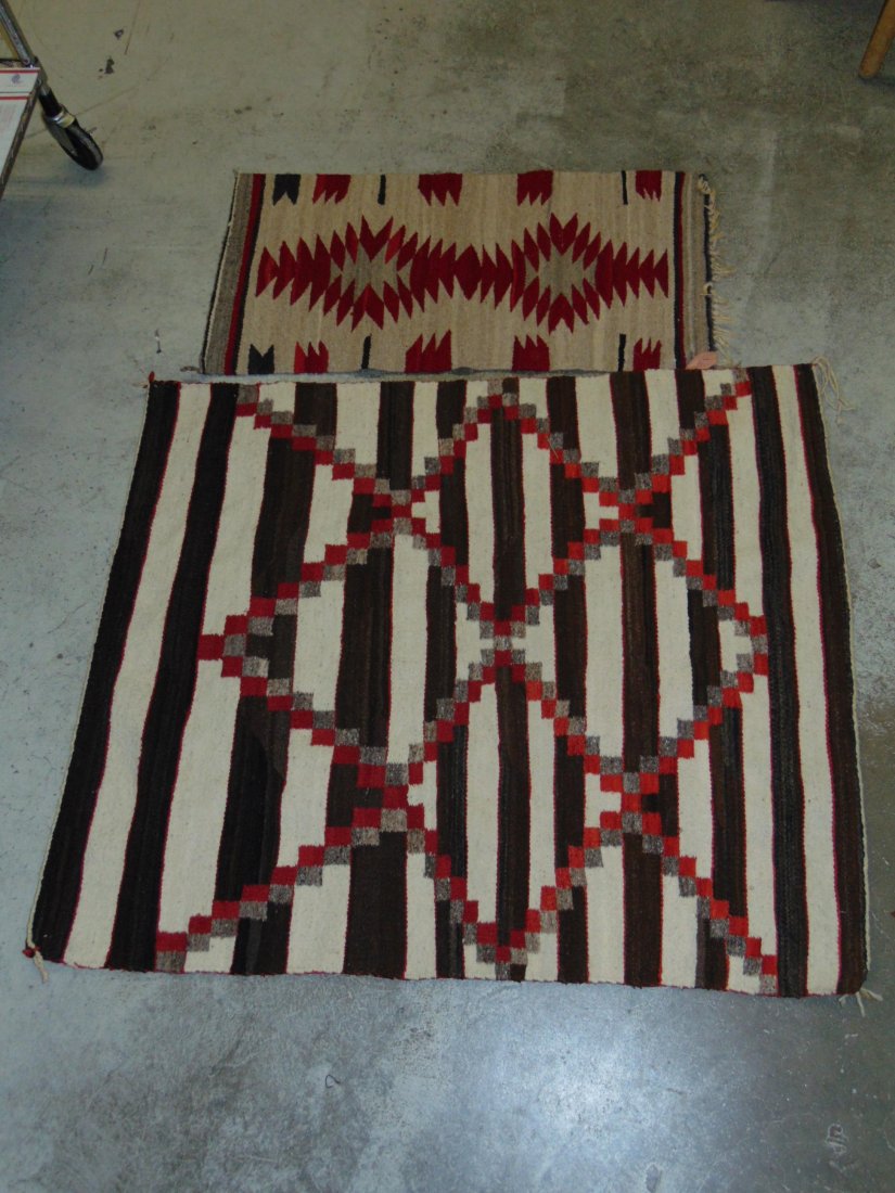 Lot of Two Native American Rugs. (1 of 3)