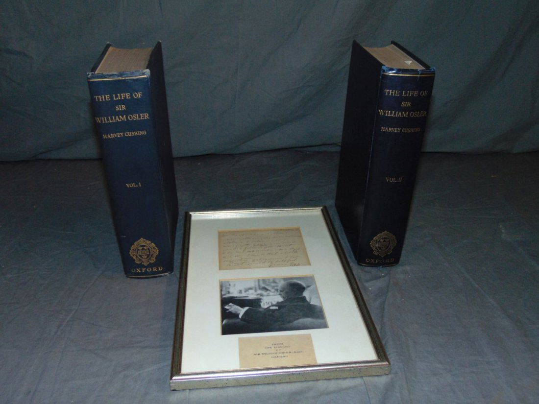 Harvey Cushing. the Life of William Osler. (1 of 6)