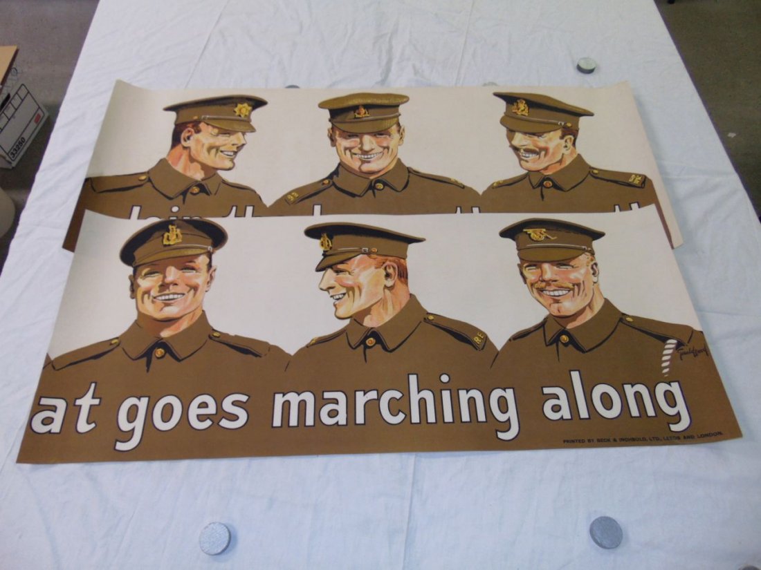 Gerald Wood. World War One Poster. (1 of 5)