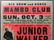 1970's Junior Walker R&B Concert Poster - 2