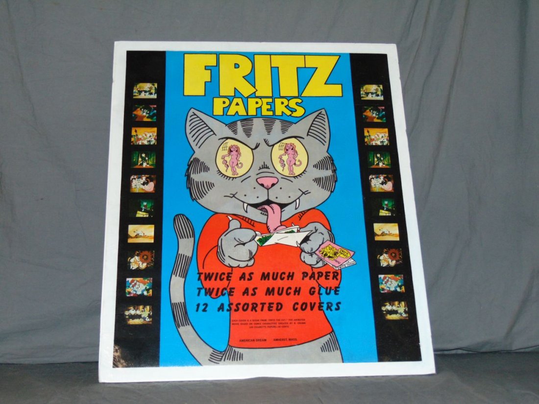 Robert Crumb, Fritz the Cat Rolling Papers Poster (1 of 4)