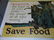 WW1 Save Food US Food Administration Poster, Paus - 2