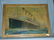 White Star Line Olympic, Color Lithograph. Titanic