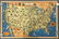 Greyhound Lines Bus Route Map Poster, 1937