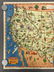 Greyhound Lines Bus Route Map Poster, 1937 - 2