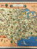 Greyhound Lines Bus Route Map Poster, 1937 - 3