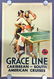 (3) Gracie Line Cruises Travel Posters - 3