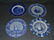 (4) 1939 NYWF English China Souvenir Plates
