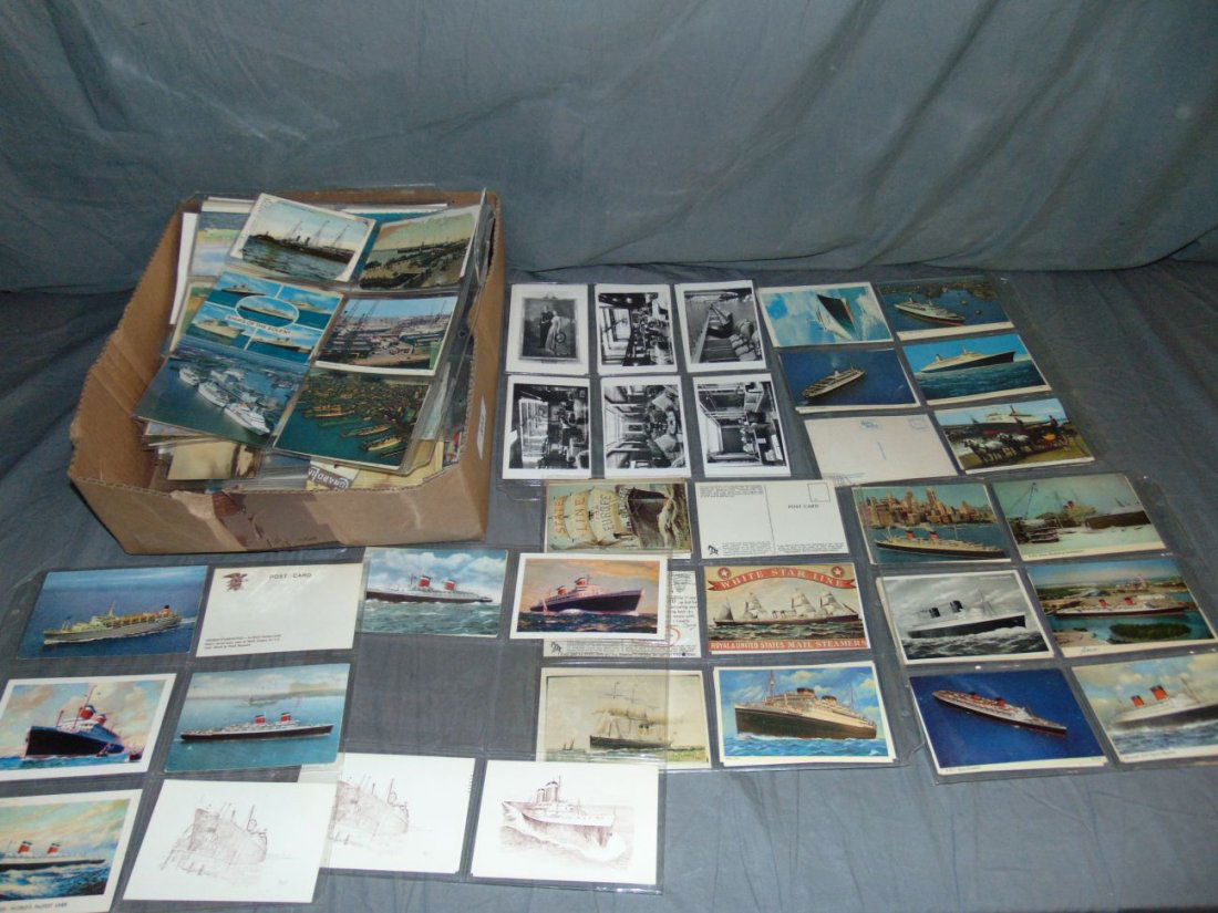 Ocean Liner Postcard Lot (1 of 5)