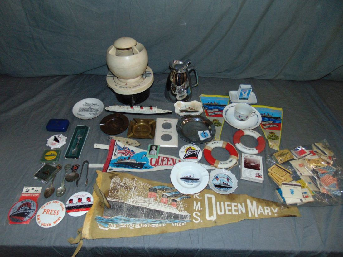 Queen Mary Collectible Lot (1 of 4)