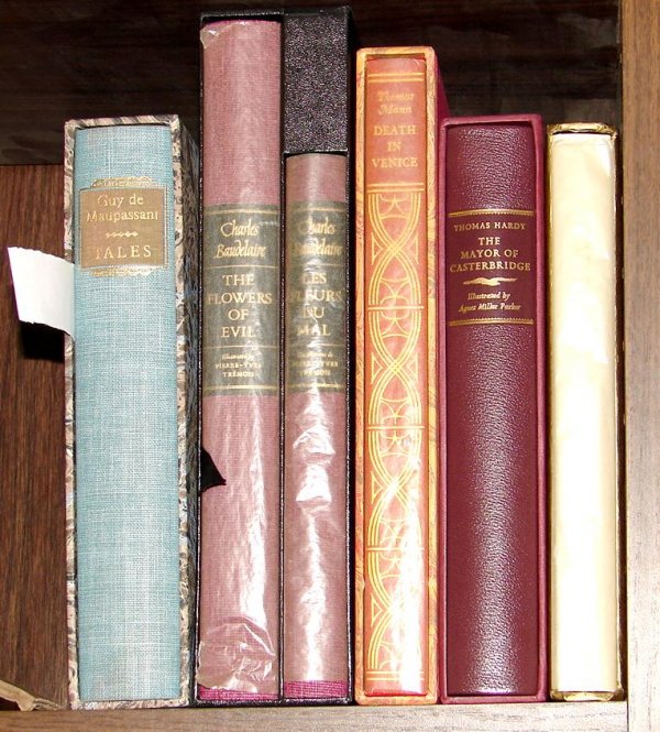 LOT OF 5 LIMITED EDITION CLUB BOOKS