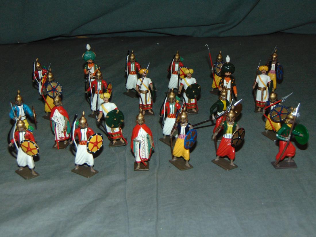 Ancient Middle Eastern Toy Soldier Lot. (1 of 5)