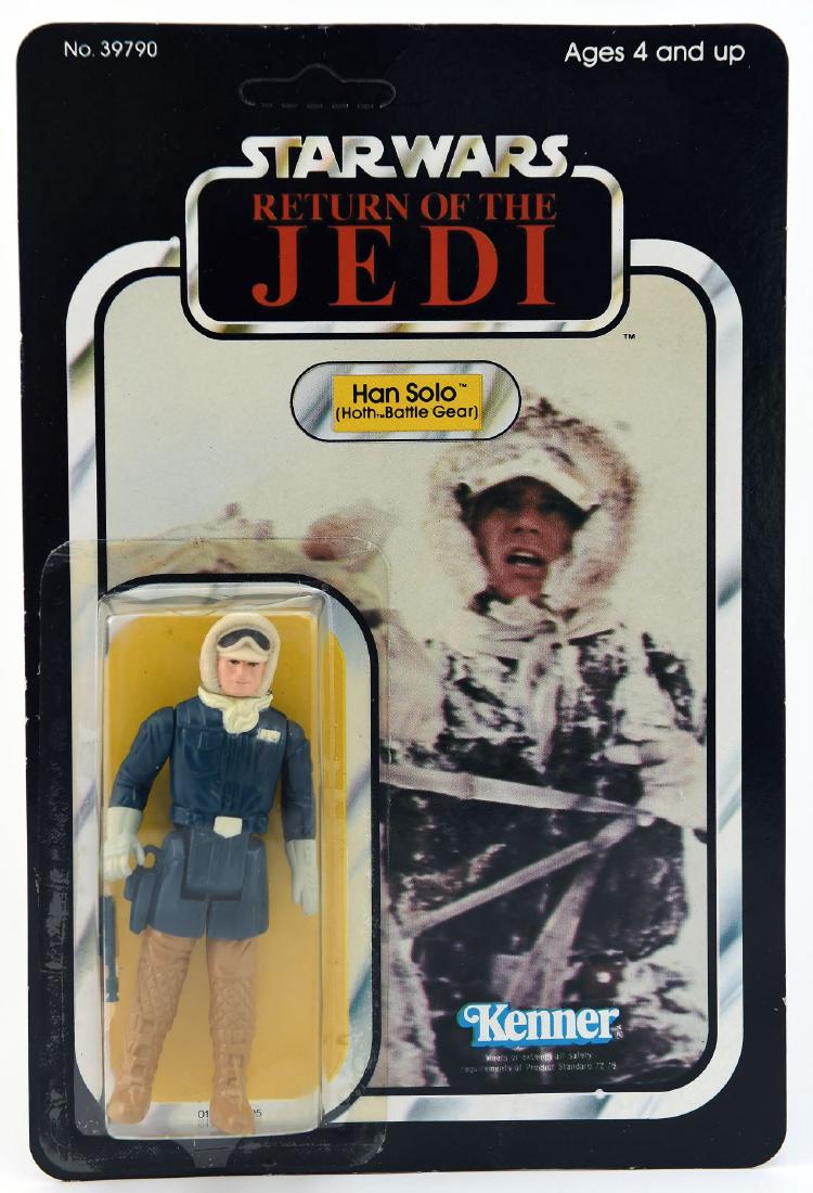 1983 Star Wars ROTJ Han Solo Hoth Gear MOC 77 Back (1 of 2)