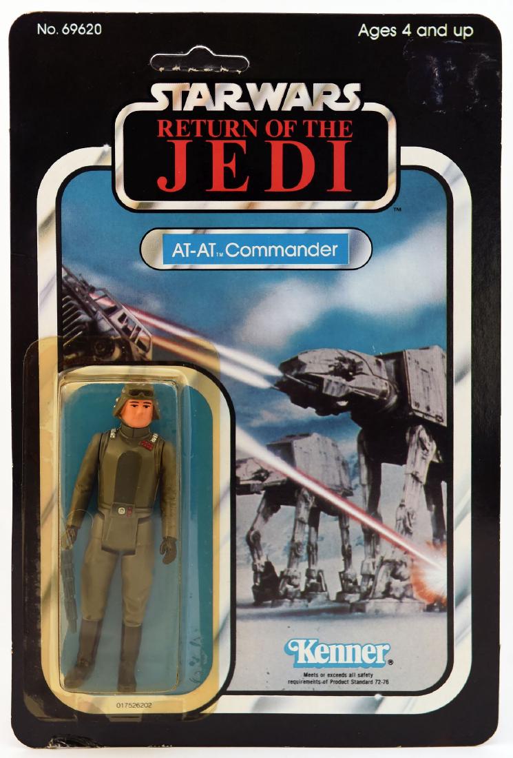 1983 Star Wars ROTJ AT-AT Commander MOC 65 Back (1 of 2)