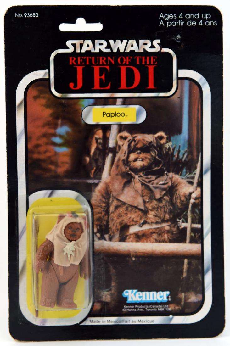 1983 Star Wars ROTJ Paploo MOC 77 Back (1 of 2)