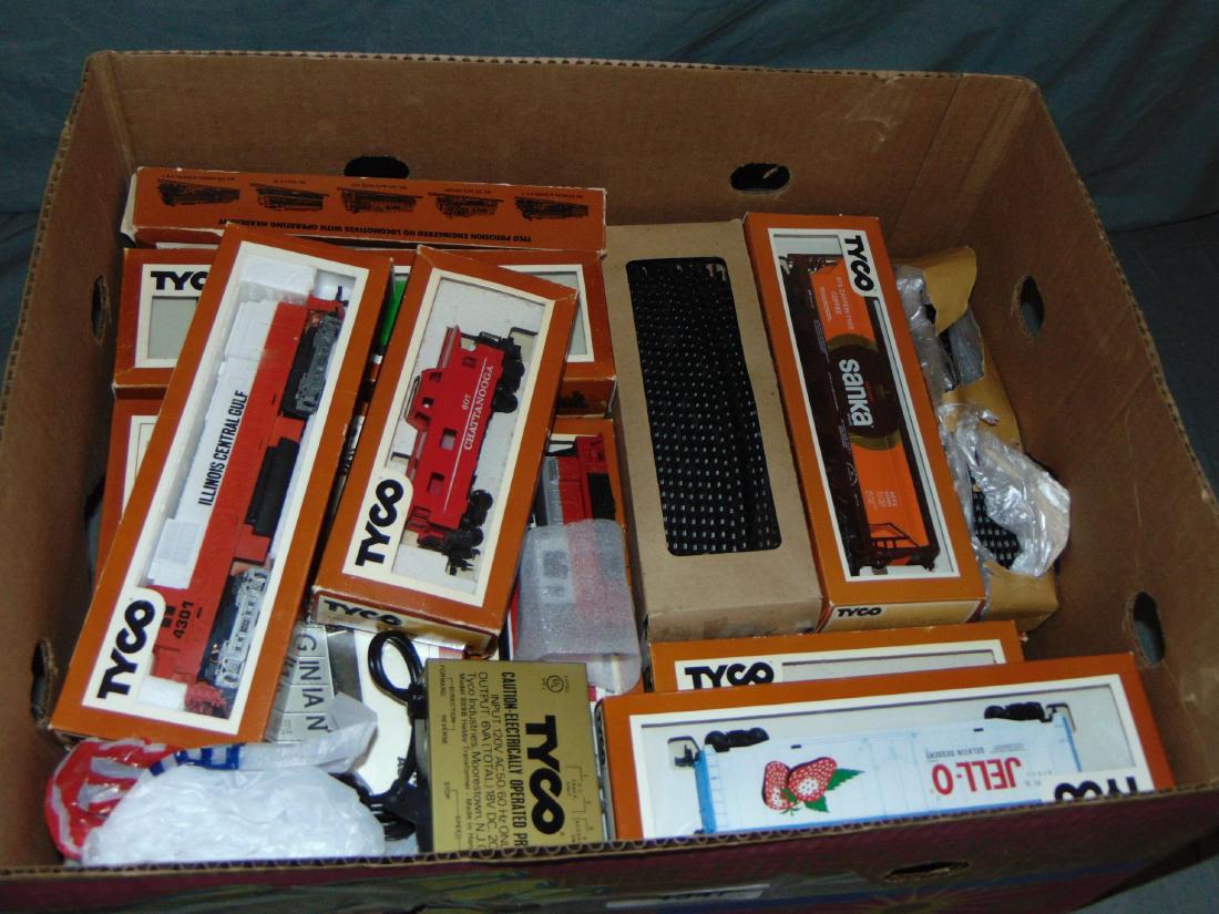 Lot of Boxed HO Tyco Trains (1 of 3)