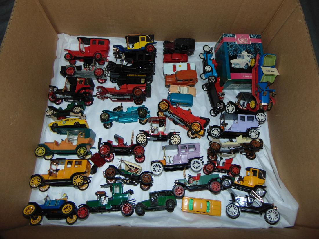 Lot of Old Timer Type Cars & Others.: Includes Metal and Plastic, flaws noted.