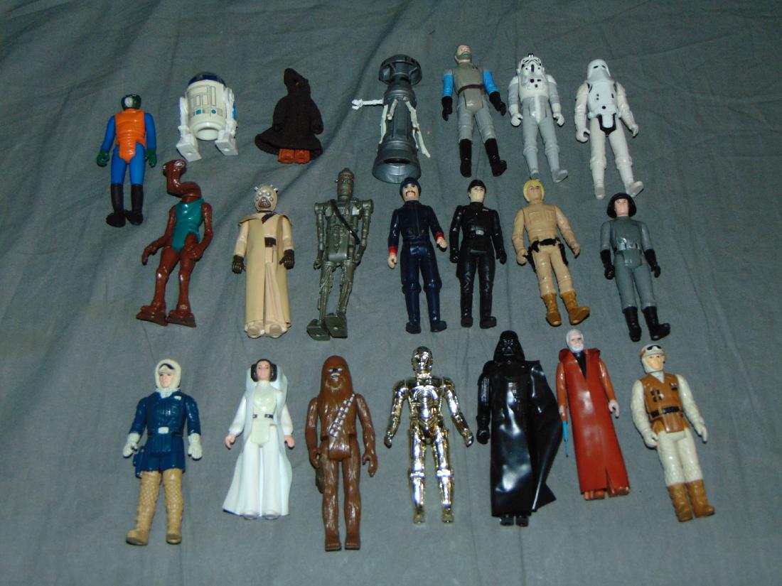 Lot of Vintage Star Wars Action Figures, Loose (1 of 7)