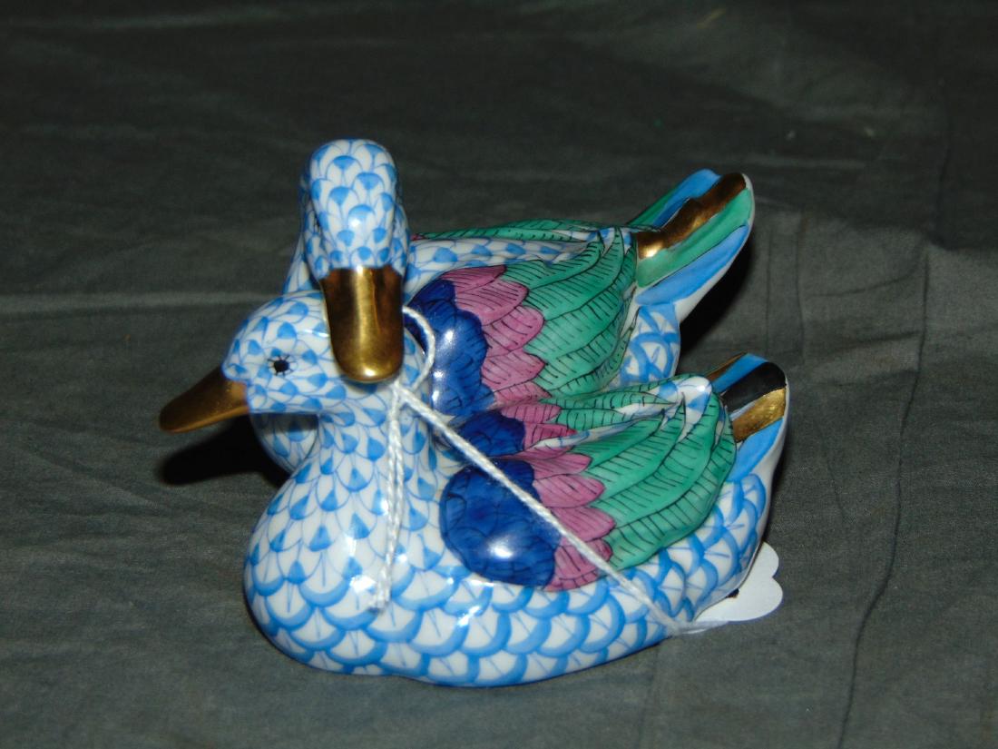 Herend of Hungary. Porcelain Figurine. Ducks (1 of 4)