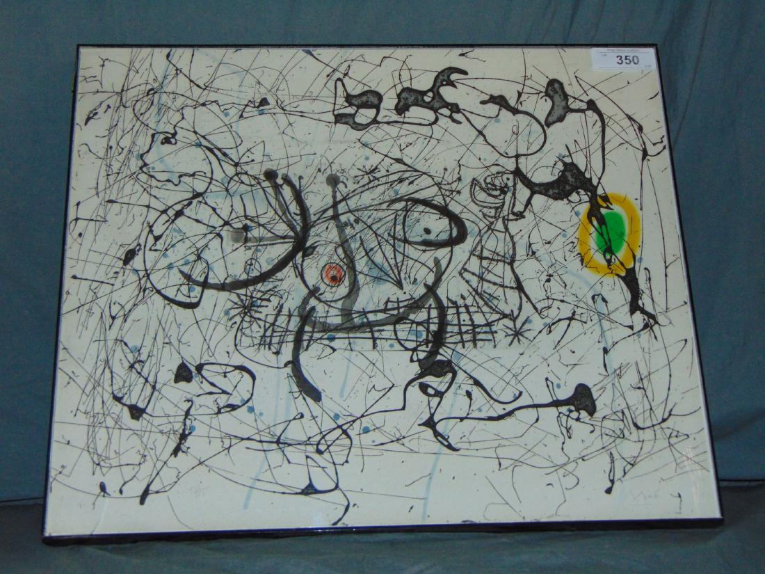 Joan Miro, (Spanish, 1893-1983), Fissures #1 (1 of 4)