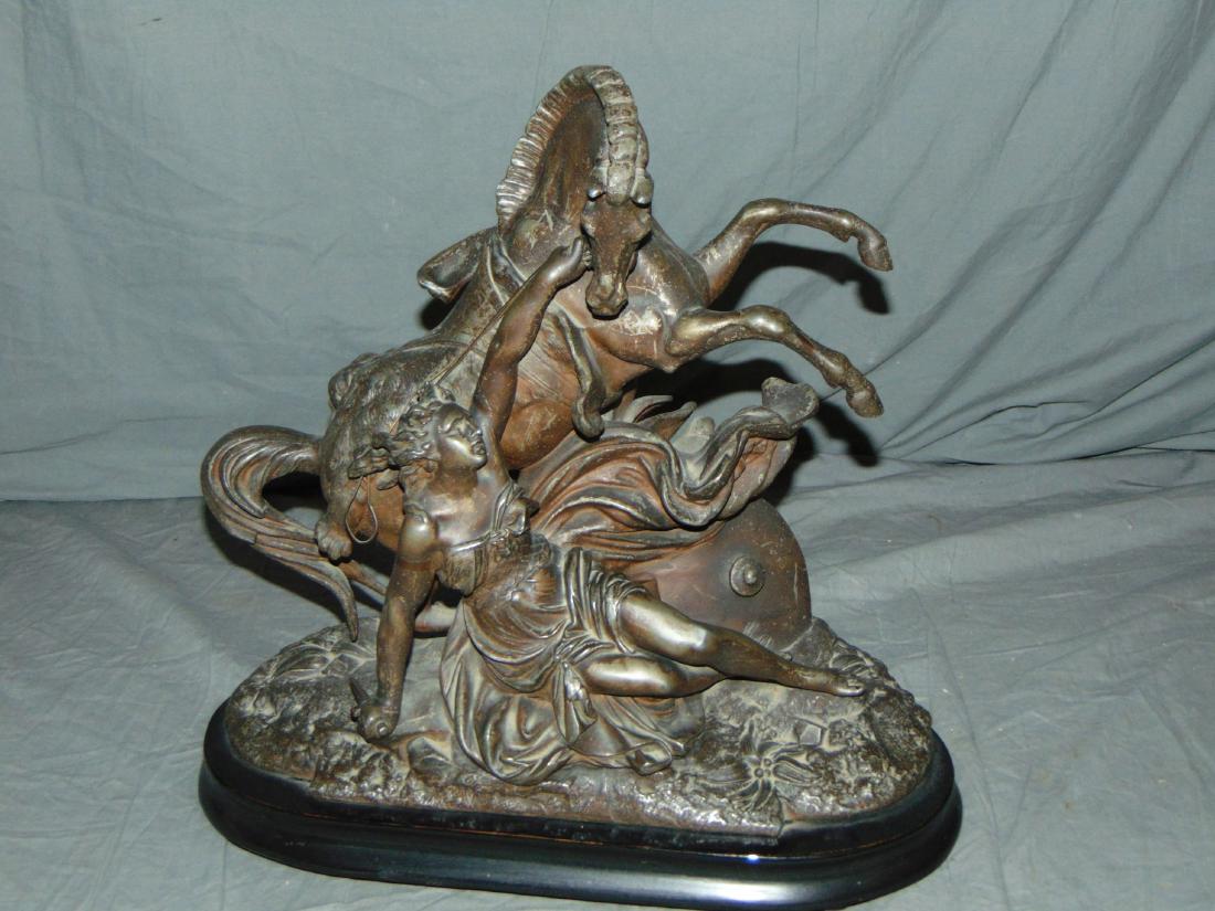 White Metal Statue. (1 of 6)