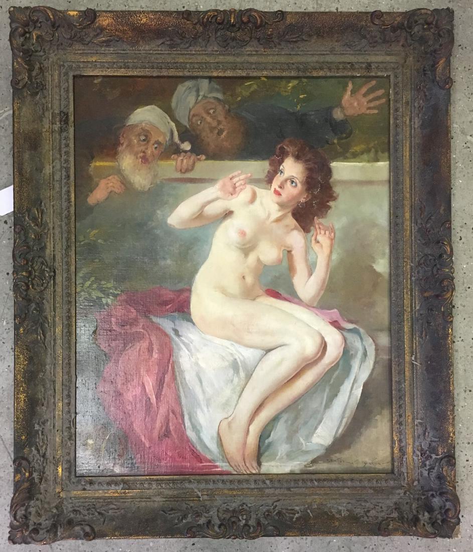 Maria Szantho  (1897 - 1998) Oil on Canvas. (1 of 10)