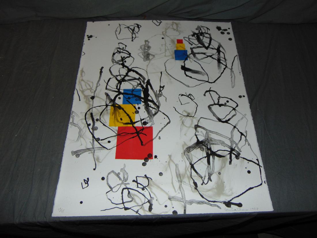 Louisa Chase, Signed Ink & Watercolor on Paper (1 of 5)
