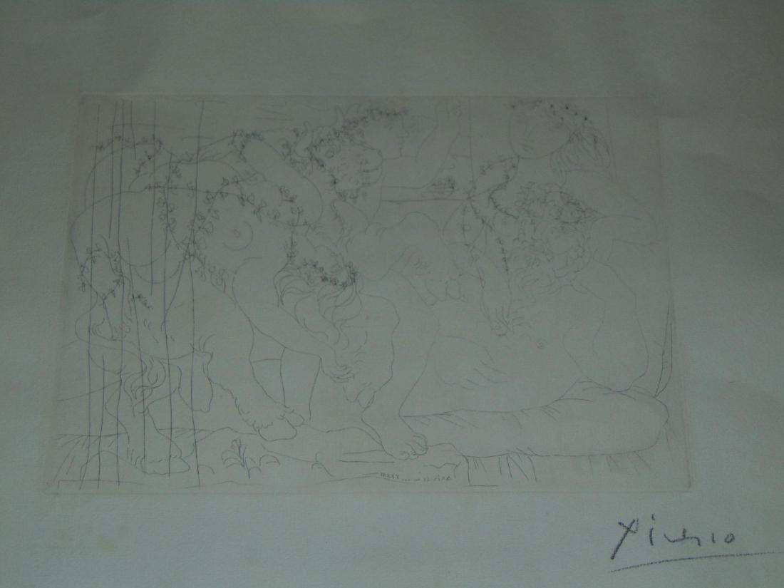 Pablo Picasso Les Repos du Sculpteur. (1 of 3)