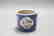 A CHINESE ANTIQUE FAMILLE ROSE BLUE GROUND BRUSH POT - 4