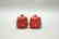 A PAIR OF CHINESE LACQUER CINNABAR TEA CANDY & COVER - 2