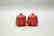 A PAIR OF CHINESE LACQUER CINNABAR TEA CANDY & COVER - 3