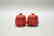 A PAIR OF CHINESE LACQUER CINNABAR TEA CANDY & COVER - 4