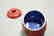 A PAIR OF CHINESE LACQUER CINNABAR TEA CANDY & COVER - 6