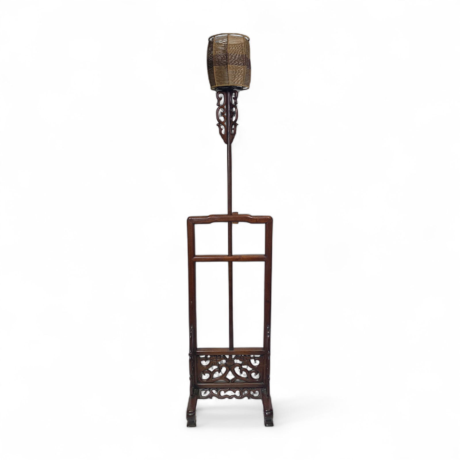 Huanghuali or Hardwood Lamp Stand (Y) (1 of 6)